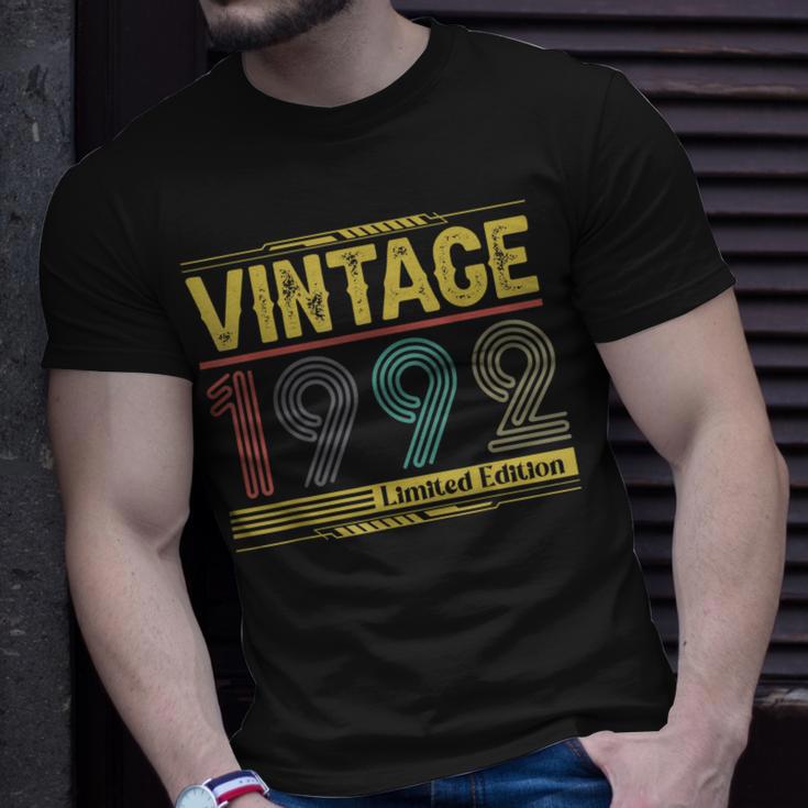 Jahrgang 1992 Limited Edition Jubiläumsgeburtstag T-Shirt Geschenke für Ihn