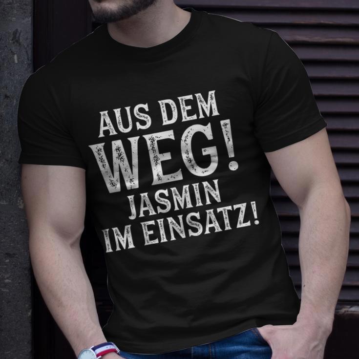 Jasmin Lustig Spruch Witzig Aus Dem Weg Vorname Name T-Shirt Geschenke für Ihn