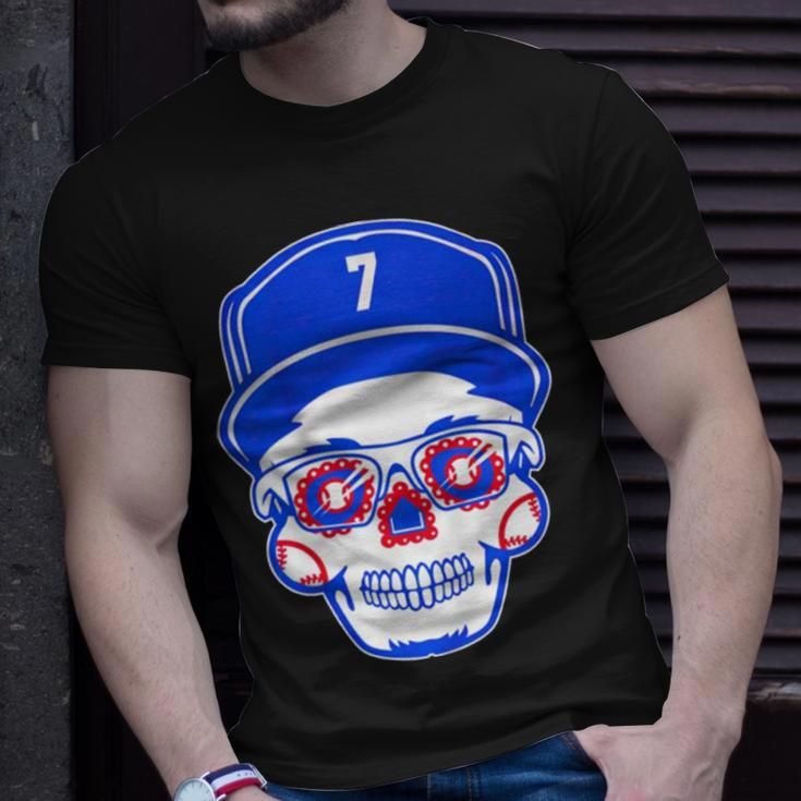 Julio Urías Sugar Skull Unisex T-Shirt Gifts for Him