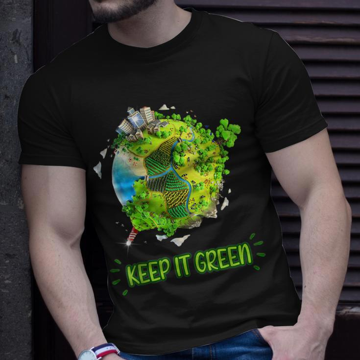 Keep It Green Earth Day Everyday 2023 Unisex T-Shirt Gifts for Him