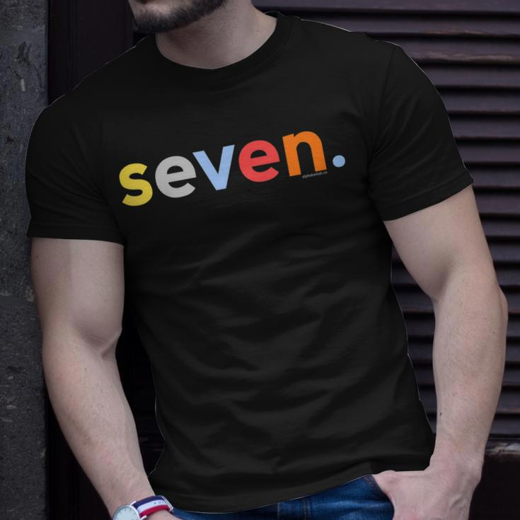Kids 7Th Birthday Shirt For Boys 7 Seven | Age 7 Gift Ideas Unisex T-Shirt Gifts for Him