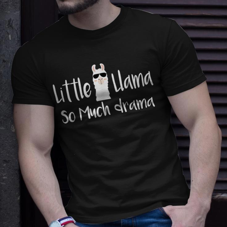 Kleines Lama-Cooles Kinder-Lamas-Familienstamm-Passendes T-Shirt Geschenke für Ihn