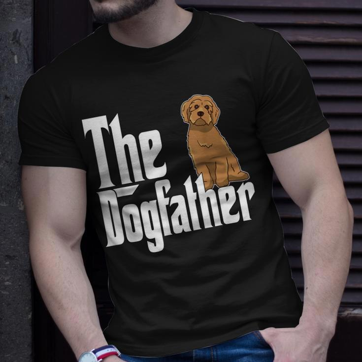 Labradoodle Dog Dad Dogfather Dogs Daddy Father Unisex T-Shirt Gifts for Him