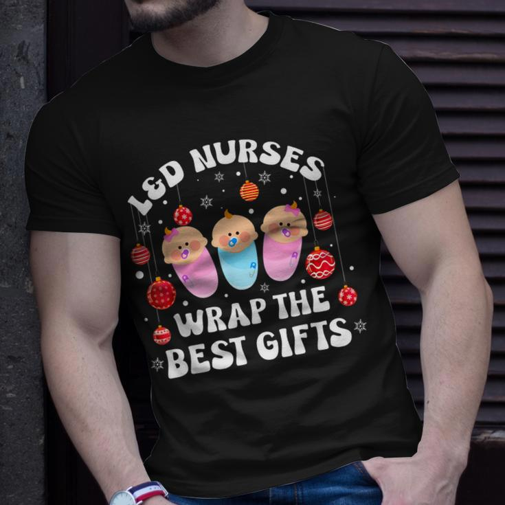 L&D Labor And Delivery Nurses Wrap The Best Presents T-shirt Gifts for Him