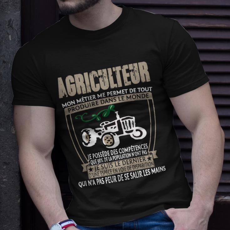 Landwirt Stolz T-Shirt, Traktor Motiv mit Französischem Spruch Geschenke für Ihn