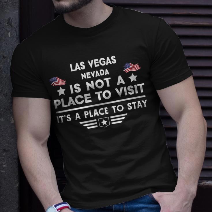 Las Vegas Nevada Ort Zum Besuchen Bleiben Usa City T-Shirt Geschenke für Ihn