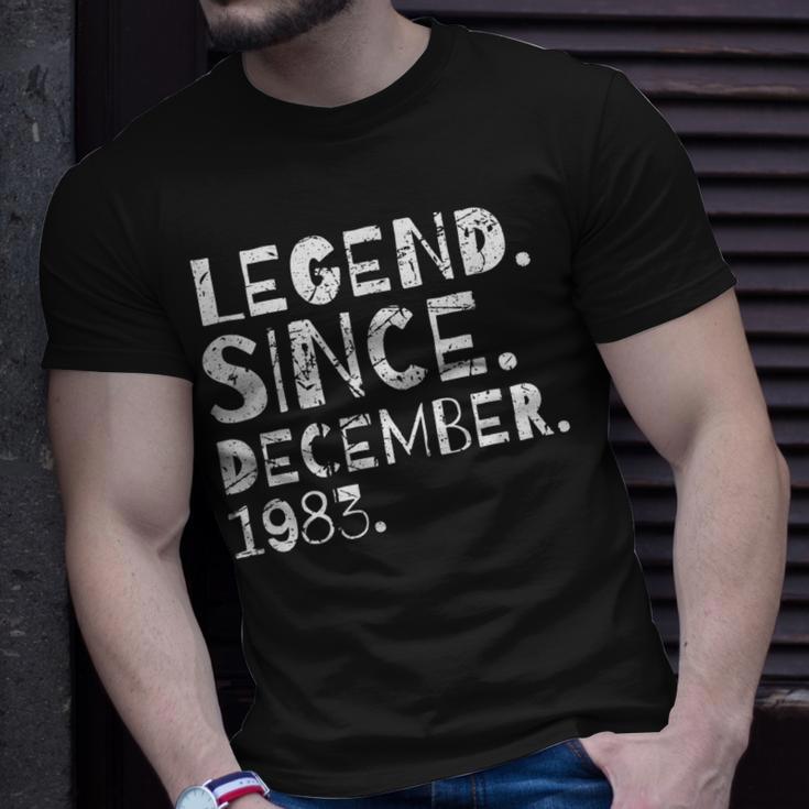 Legende Seit Dezember 1983 Geboren Geburtstag Sohn Tochter T-Shirt Geschenke für Ihn