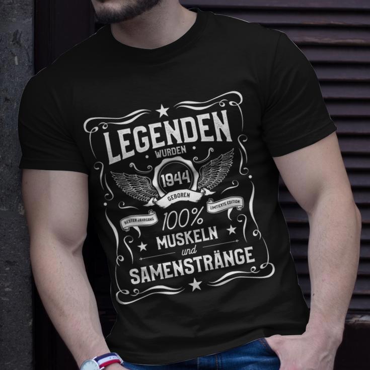 Legenden Wurden 1944 Geboren T-Shirt Geschenke für Ihn