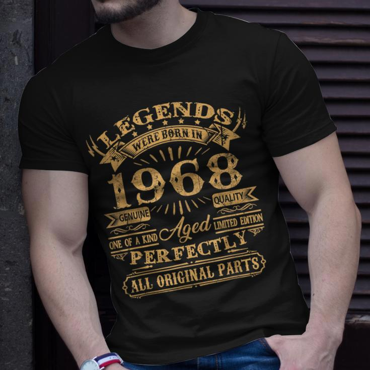 Legenden Wurden Im 1968 Jahrgang Geschenk 55 Geburtstag Mann T-Shirt Geschenke für Ihn