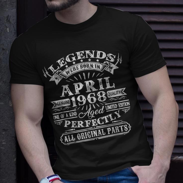 Legenden Wurden Im April 1968 Geschenk 55 Geburtstag Mann V4 T-Shirt Geschenke für Ihn