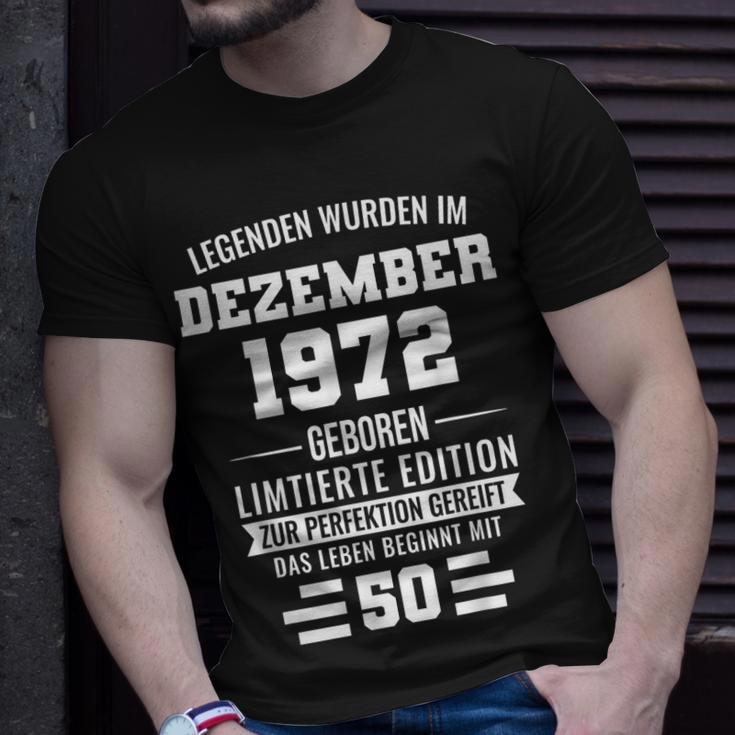 Legenden Wurden Im Dezember 1972 50Geburtstag T-Shirt Geschenke für Ihn