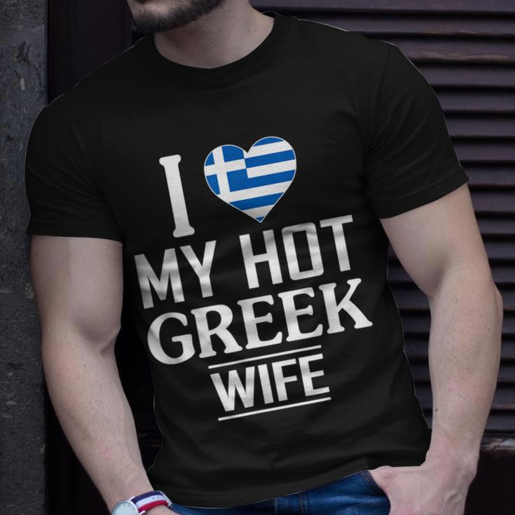 I Love My Hot Greek Wife T-shirt Gifts for Him