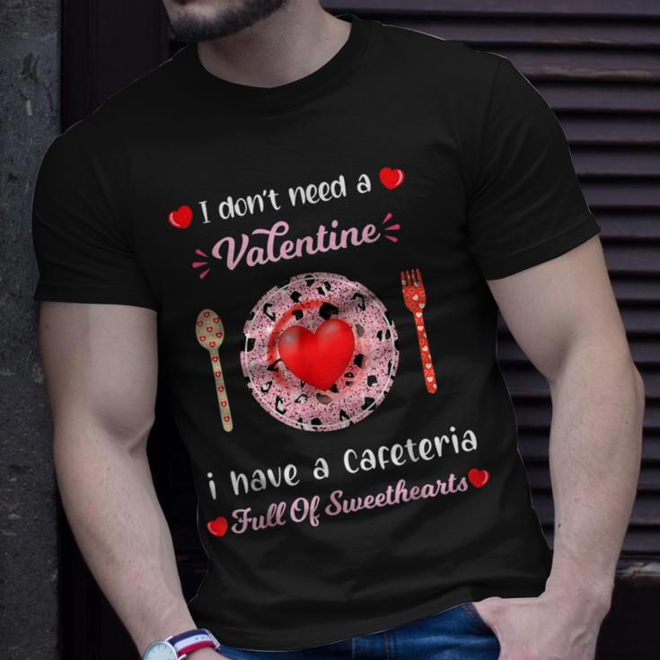 Lunch Lady Valentines Day For Lunch Lady Cafeteria T-Shirt Gifts for Him