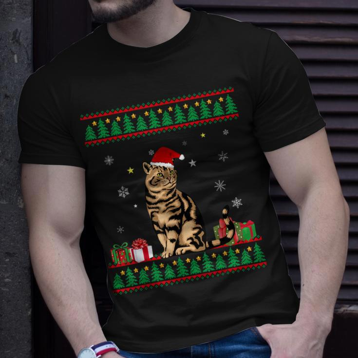 Lustige Katzenliebhaber Süße Katze Weihnachts T-Shirt Geschenke für Ihn