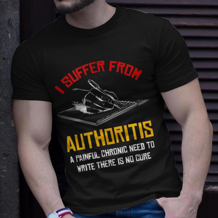 Lustige I Suffer Autoritis T-Shirt Geschenke für Ihn