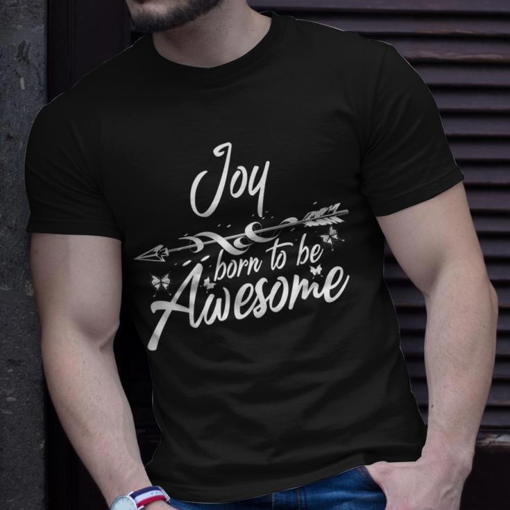 Lustiges Joy Name T-Shirt für Frauen, Personalisierte Geburtstagsidee Geschenke für Ihn