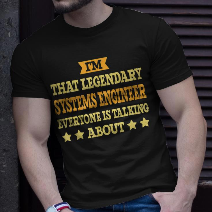 Lustiges Mitarbeiter Systemingenieur T-Shirt, Ingenieur Humor Geschenke für Ihn