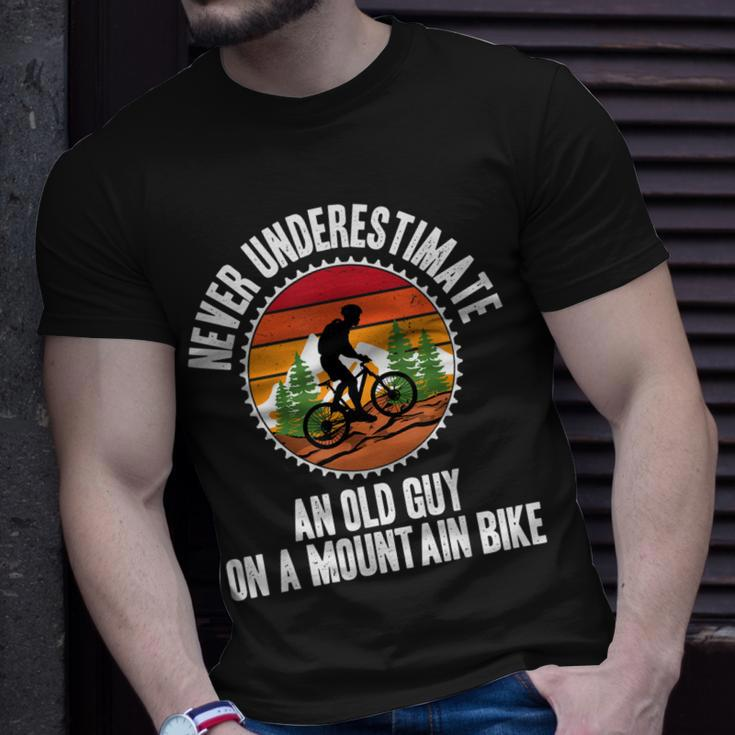 Lustiges Mountainbike T-Shirt für Herren, Spruch für Radfahrer Geschenke für Ihn