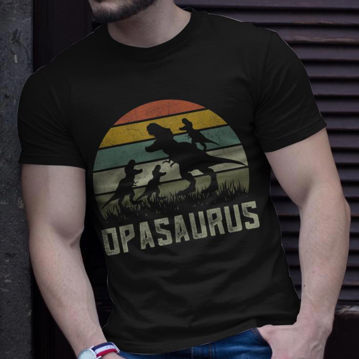 Lustiges Opa Dinosaurier T-Shirt, Saurier Motiv für Großväter Geschenke für Ihn