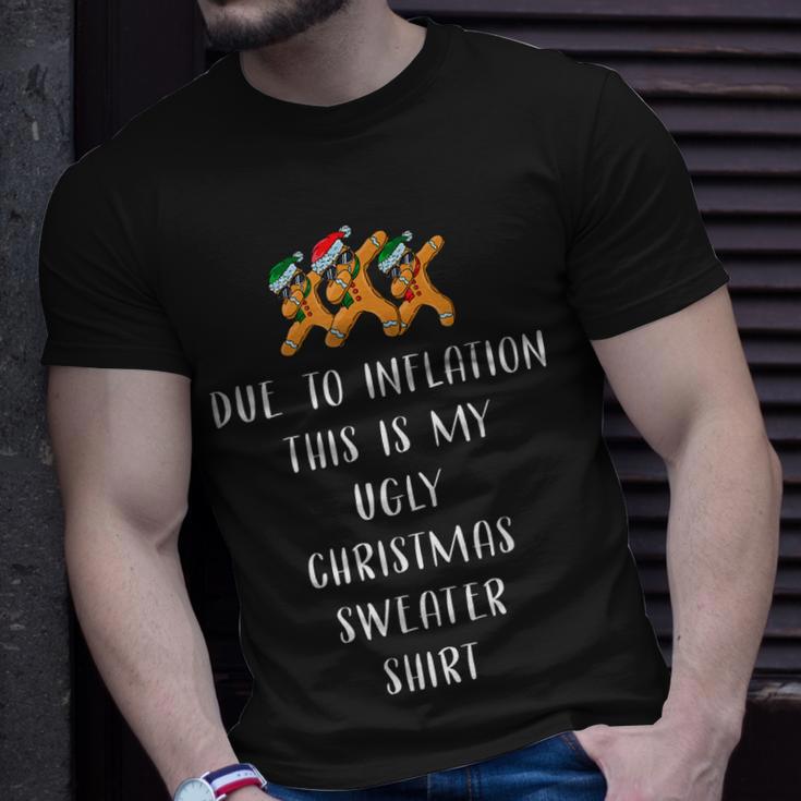 Lustiges Weihnachts-T-Shirt mit witzigem Aufblasmotiv Geschenke für Ihn