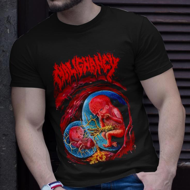 Malignancy Band Merch Unisex T-Shirt Gifts for Him