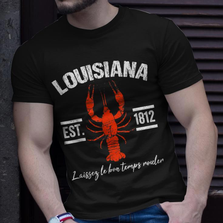 Mardi Gras Louisiana Crawfish New Orleans Men Women T-Shirt Gifts for Him