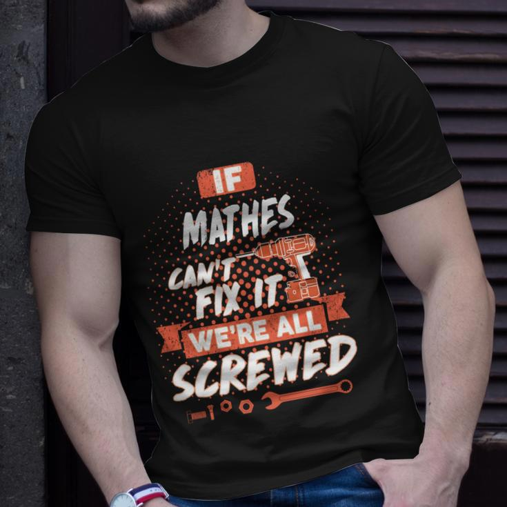 Mathes Mathes Gift Unisex T-Shirt Gifts for Him