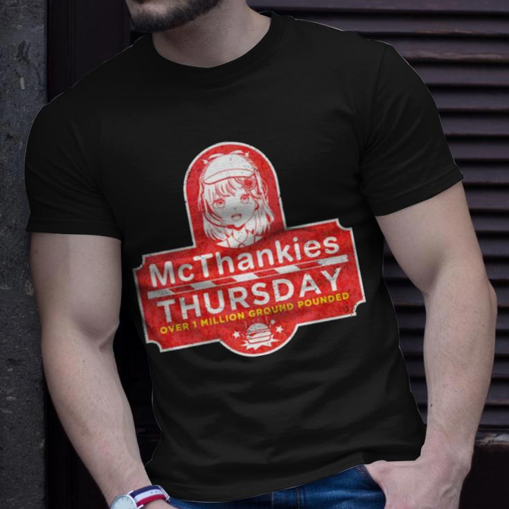 Mcthankies Thursday Hololive Unisex T-Shirt Gifts for Him