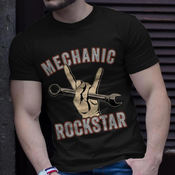 Mechanic Garage Car Enthusiast Man Cave Design For Garage Gift For Mens Unisex T-Shirt Gifts for Him
