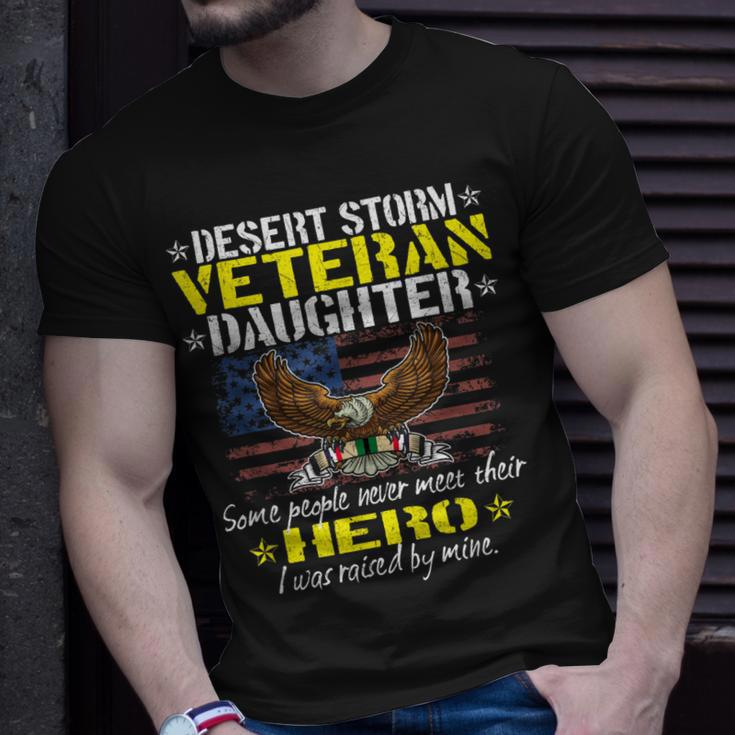 Some Never Meet Their Hero - Desert Storm Veteran Daughter T-shirt Gifts for Him