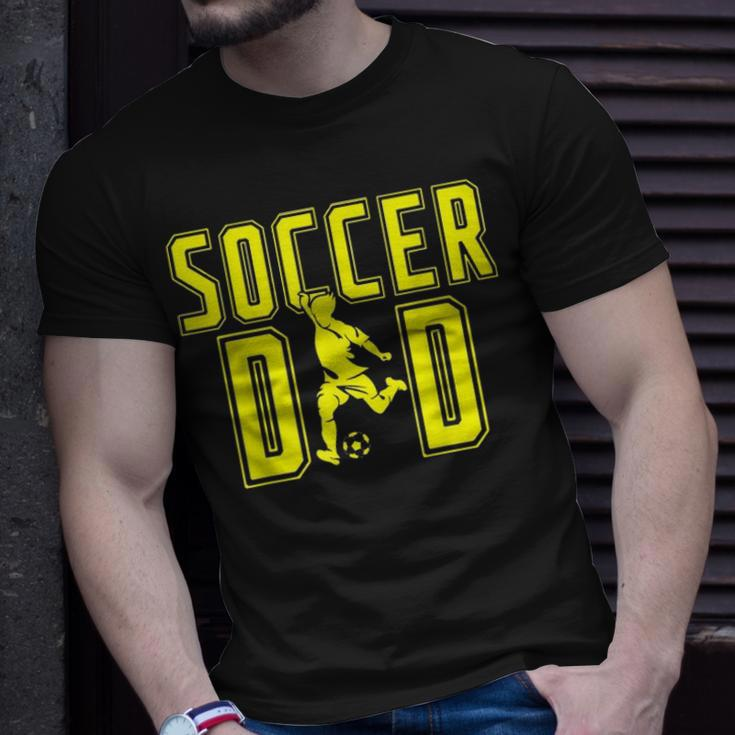 Mens Soccer Dad Life For Fathers Day Birthday Gift For Men Funny V2 Unisex T-Shirt Gifts for Him