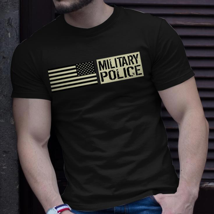 Military Police Flag America Mp Army Veteran Unisex T-Shirt Gifts for Him