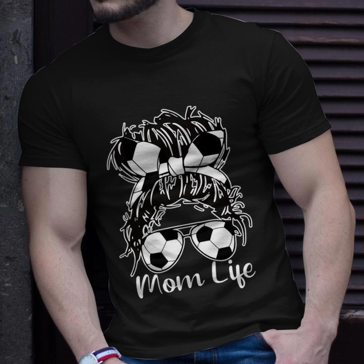 Mom Life Soccer Mom V2 Unisex T-Shirt Gifts for Him