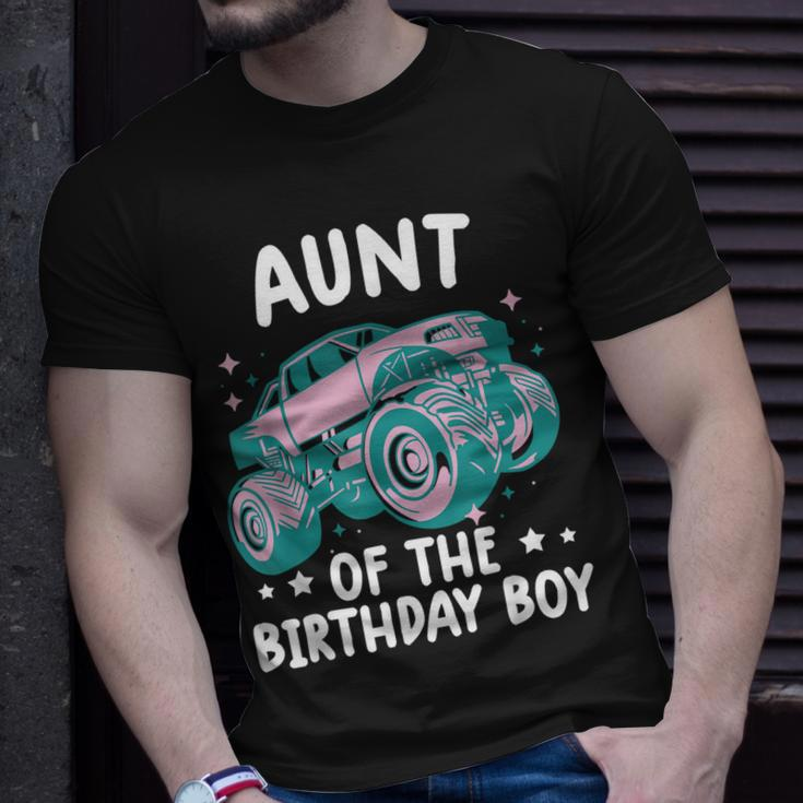 Monster Truck Passende Tante Des Geburtstagskindes T-Shirt Geschenke für Ihn