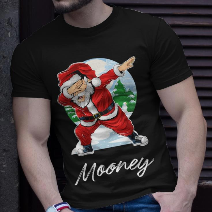 Mooney Name Gift Santa Mooney Unisex T-Shirt Gifts for Him