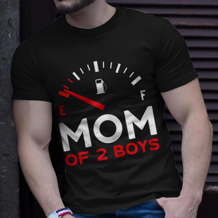 Mother Of 2 Boys Mothers Day Mom Gift For Womens Unisex T-Shirt Gifts for Him