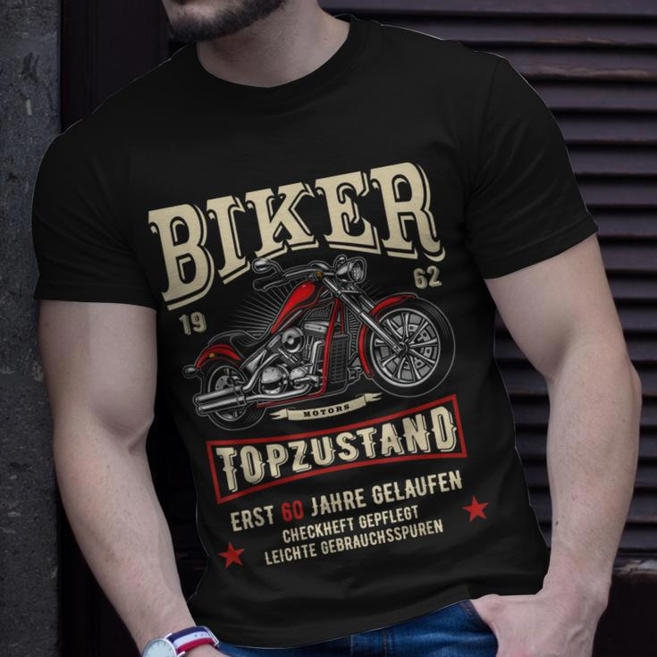 Motorrad Chopper 1962 T-Shirt für Herren zum 60. Geburtstag, Biker-Stil Geschenke für Ihn