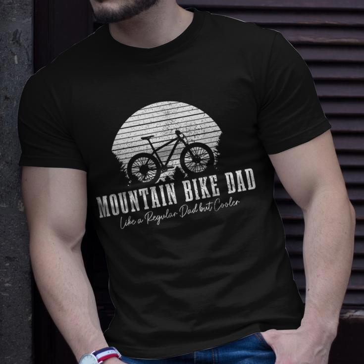 Mens Mountain Bike Dad Vintage Mtb Downhill Biking Cycling Biker T-Shirt Gifts for Him