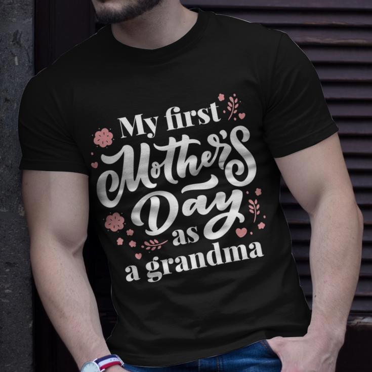 My First Mothers Day As A Grandma First Time Grandmother Unisex T-Shirt Gifts for Him