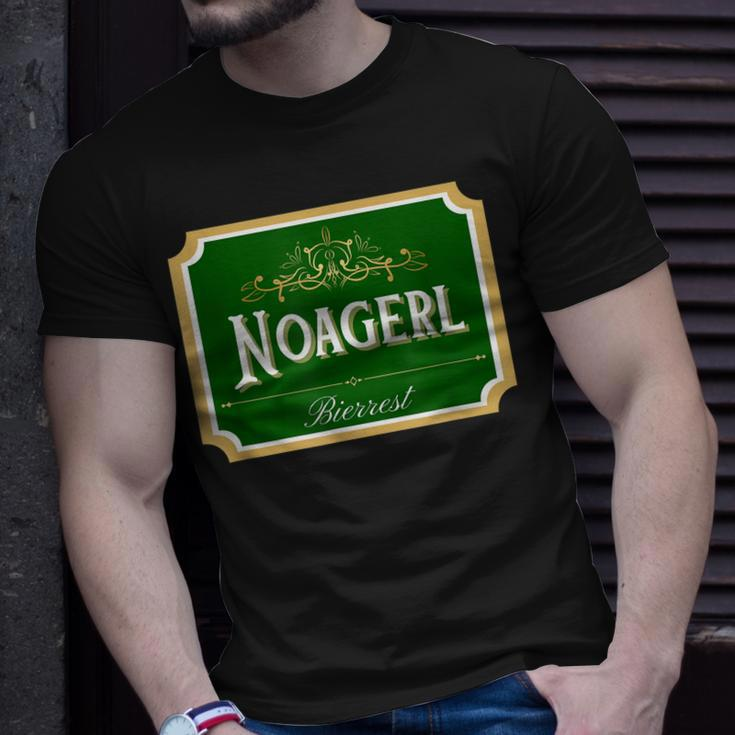 Noagerl Bierrest Noagal Fake Bier Brauerei Dialekt Spruch T-Shirt Geschenke für Ihn