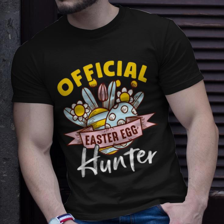 Official Easter Egg Hunter Retro Unisex T-Shirt Gifts for Him