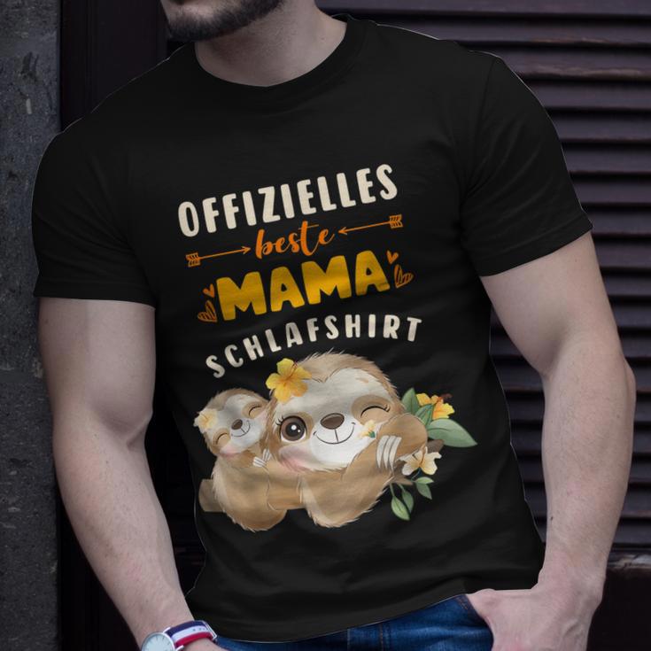 Offizielles Beste Mama Schlaf Für Mutter T-Shirt Geschenke für Ihn