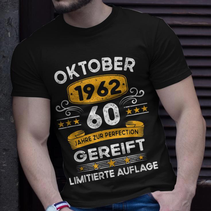 Oktober 1962 Lustige Geschenke 60 Geburtstag T-Shirt Geschenke für Ihn