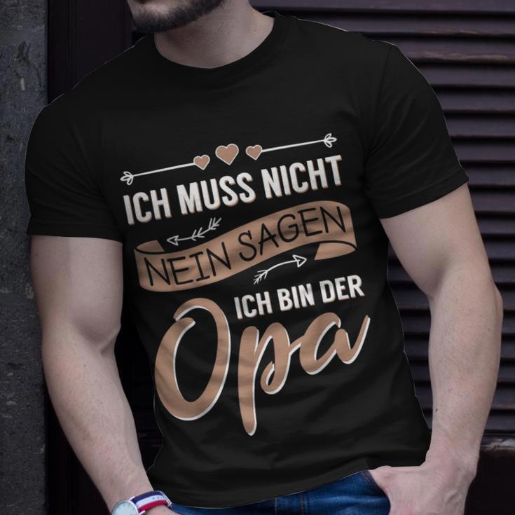 Opa Geburtstag Vatertag T-Shirt, Lustiger Spruch für Großvater Geschenke für Ihn