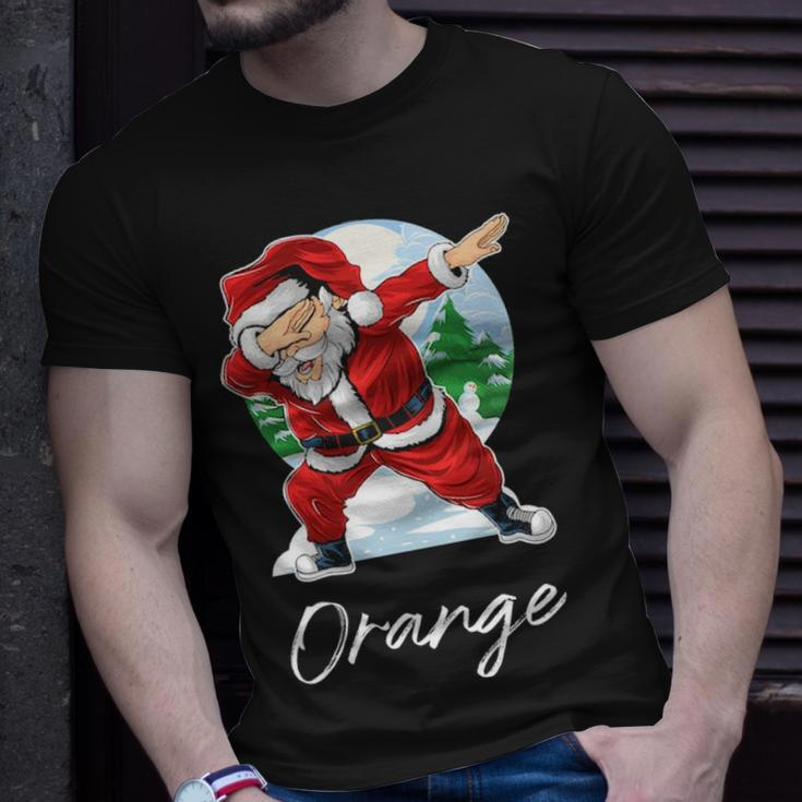 Orange Name Gift Santa Orange Unisex T-Shirt Gifts for Him