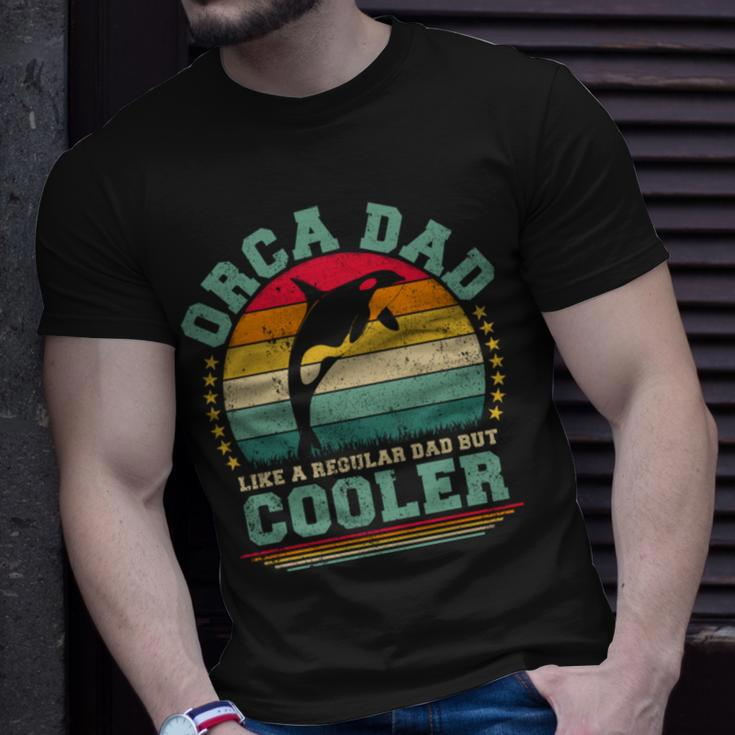 Orca Dad Like A Regular Dad But Cooler Father’S Day Long SleeveUnisex T-Shirt Gifts for Him
