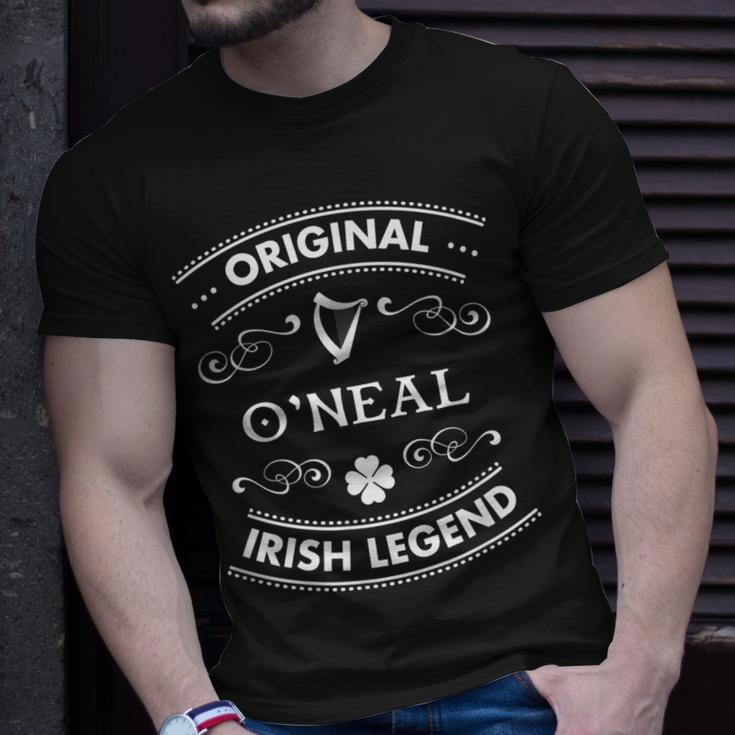 Original Irish Legend Oneal Irish Family Name Unisex T-Shirt Gifts for Him
