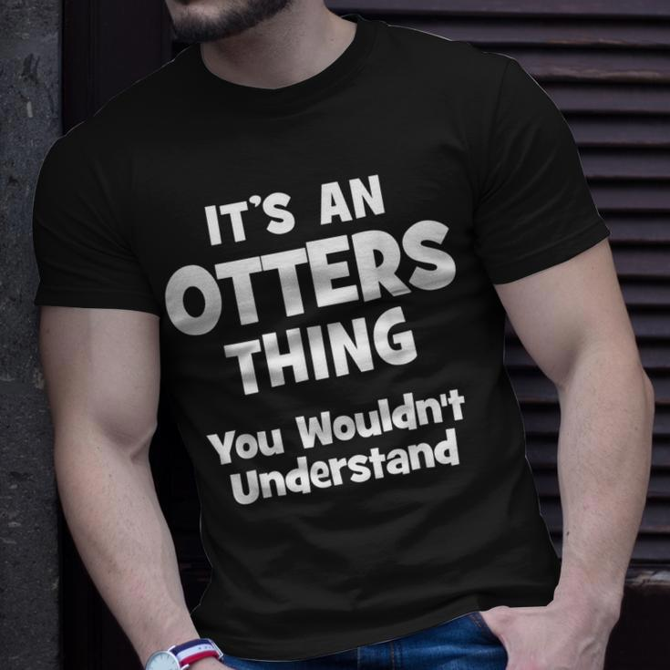 Otters Thing College University Alumni T-Shirt Gifts for Him