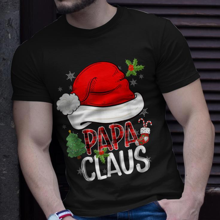 Papa Claus Santa Christmas Pajama Matching Family T-shirt Gifts for Him