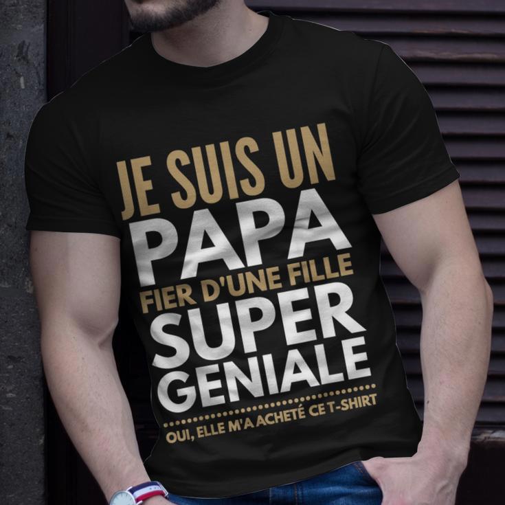 Papa Mädchen Geburtstags T-Shirt, Witziges Herren Shirt Geschenke für Ihn